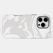 Coque iPhone 16 Pro Max Marbre Blanc (Verso Horizontal)