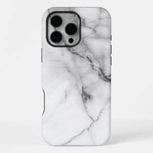 Coque iPhone 16 Pro Max Marbre Blanc