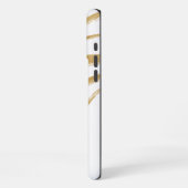 Coque iPhone 16 Pro Max Marbre Blanc (Côté gauche)