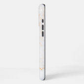 Coque iPhone 16 Pro Max Marbre blanc (Côté gauche)