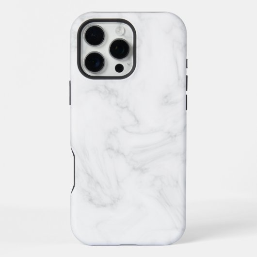Coque iPhone 16 Pro Max Marbre Blanc (Verso)