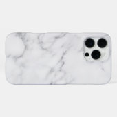 Coque iPhone 16 Pro Max Marbre blanc (Verso Horizontal)