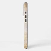 Coque iPhone 16 Pro Max Marbre Blanc  (Côté gauche)