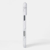 Coque iPhone 16 Pro Max Marbre Blanc Élégant (Côté droit)