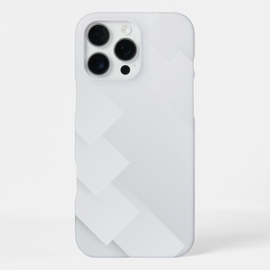 Coque iPhone 16 Pro Max Marbre blanc élégant (Verso)