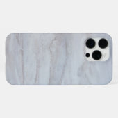 Coque iPhone 16 Pro Max Marbre Blanc Élégant (Verso Horizontal)