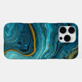Coque iPhone 16 Pro Max Marbre élégant (Verso Horizontal)