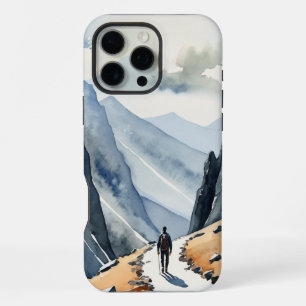 Coque iPhone 16 Pro Max Marche Randonnée Nature Les montagnes sauvages
