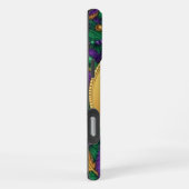 Coque iPhone 16 Pro Max Mardi Gras Fleur de lis (Côté droit)