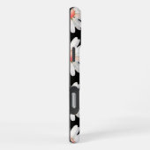 Coque iPhone 16 Pro Max Marguerites à points rouges (Côté droit)