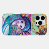 COQUE iPhone 16 PRO MAX MASQUE VENITIEN /MASQUE BLEU (Verso Horizontal)