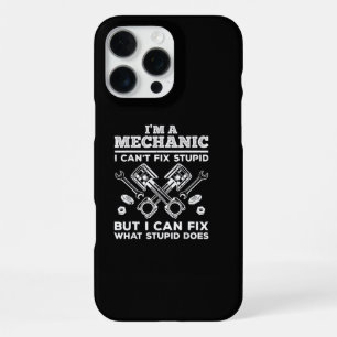 Coque iPhone 16 Pro Max Mécanicien drôle pour papa homme voiture auto dies