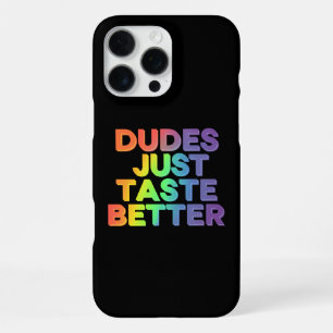 Coque iPhone 16 Pro Max Mecs Ont Juste Meilleur Goût Arc-en-ciel Fierté Ga