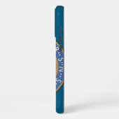 Coque iPhone 16 Pro Max Médaille de saint Benoît (Côté gauche)