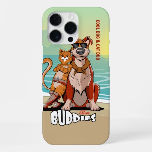 Coque iPhone 16 Pro Max Meilleur Ami (Verso)