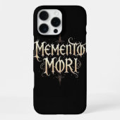 Coque iPhone 16 Pro Max Memento Mori Gothique (Verso)