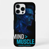 Coque iPhone 16 Pro Max Mind Over Muscle – Upgrade Complete Tech (Verso)