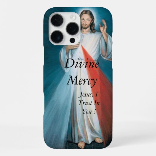 Coque iPhone 16 Pro Max Miséricorde divine (Verso)