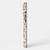 Coque iPhone 16 Pro Max Mocha Mousse et crème Tan Leopard Motif (Côté gauche)