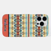 Coque iPhone 16 Pro Max Modèle Azteque du Sud-Ouest (Verso Horizontal)