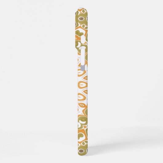 Coque iPhone 16 Pro Max Modern Earth Tone Mandala Pattern (Côté gauche)