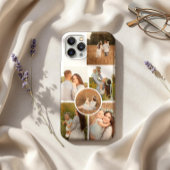 Coque iPhone 16 Pro Max Modern Personalized Six Photo Collage