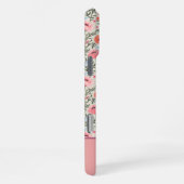 Coque iPhone 16 Pro Max Modern Wildflowers with Name (Côté droit)