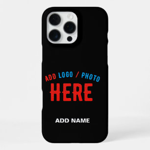 COQUE iPhone 16 PRO MAX MODERNE ET MODERNE PERSONNALISABLE NOIR VÉRIFIÉ
