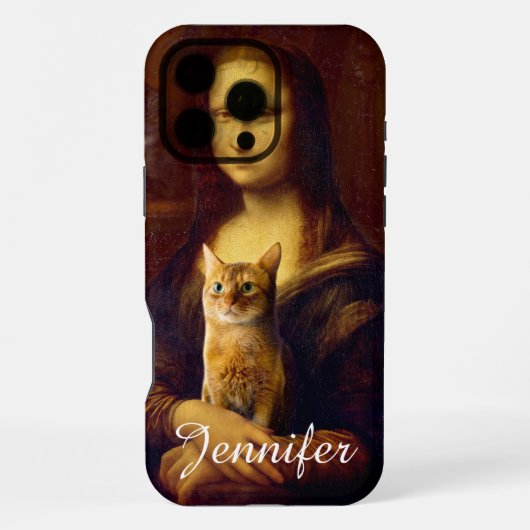 Coque iPhone 16 Pro Max Mona Lisa (Verso)