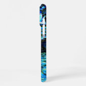 Coque iPhone 16 Pro Max Monet - Lys d'eau (bleu) (Côté gauche)