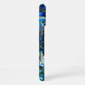 Coque iPhone 16 Pro Max Monet - Lys d'eau (bleu) (Côté droit)