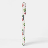 Coque iPhone 16 Pro Max Monogramme Cerises Aquarelle (Côté droit)