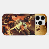 Coque iPhone 16 Pro Max Monogramme de saint Michel Archange (Verso Horizontal)