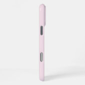 Coque iPhone 16 Pro Max Monogramme initial d'une botte rose moderne (Côté droit)
