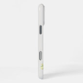 Coque iPhone 16 Pro Max Monogramme Initial Personnalisé de Chardonneret Do (Côté droit)