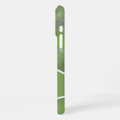 Coque iPhone 16 Pro Max Monogramme vert Sage moderne (Côté gauche)
