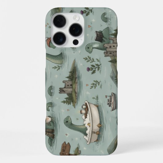 Coque iPhone 16 Pro Max Monstre du Loch Ness  (Verso)