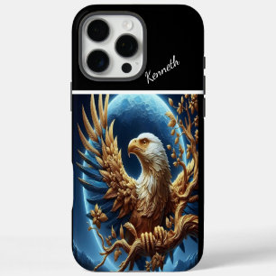 Coque iPhone 16 Pro Max Montre Golden Eagle Moon