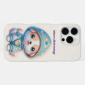 Coque iPhone 16 Pro Max Moon Child Energy Dog Case (Verso Horizontal)
