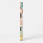 Coque iPhone 16 Pro Max Motif à points Polka sans couleur pastel (Côté droit)