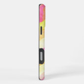 Coque iPhone 16 Pro Max Motif Abstrait Ondulé Vibrant (Côté droit)