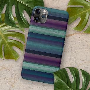 Coque iPhone 16 Pro Max Motif artistique de rayure à l'aquarelle classe et