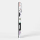 Coque iPhone 16 Pro Max Motif botanique, couleur pastel (Côté droit)