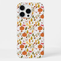 Motif de citrouille d'automne