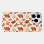Coque iPhone 16 Pro Max Motif de feuille d'automne confortable (Verso Horizontal)