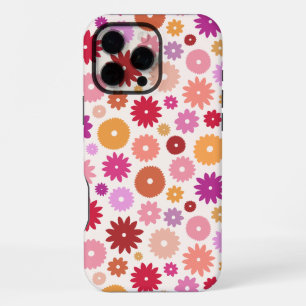 Coque iPhone 16 Pro Max Motif de floraisons colorées