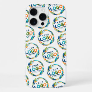 Coque iPhone 16 Pro Max Motif de logo d'entreprise personnalisable facile