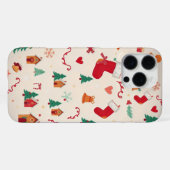 Coque iPhone 16 Pro Max motif de Noël (Verso Horizontal)