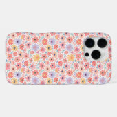 Coque iPhone 16 Pro Max Motif floral abstrait moderne (Verso Horizontal)