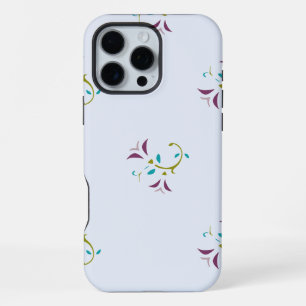 Coque iPhone 16 Pro Max Motif floral sans couture